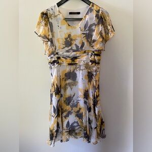 Silk Women Dress Sz L